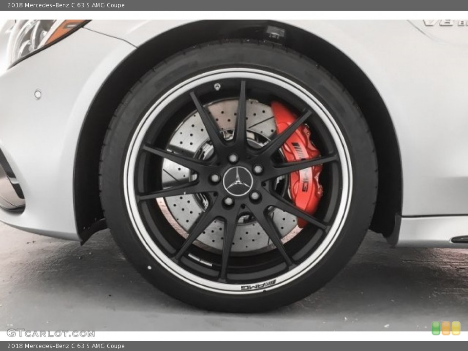 2018 Mercedes-Benz C 63 S AMG Coupe Wheel and Tire Photo #125951283