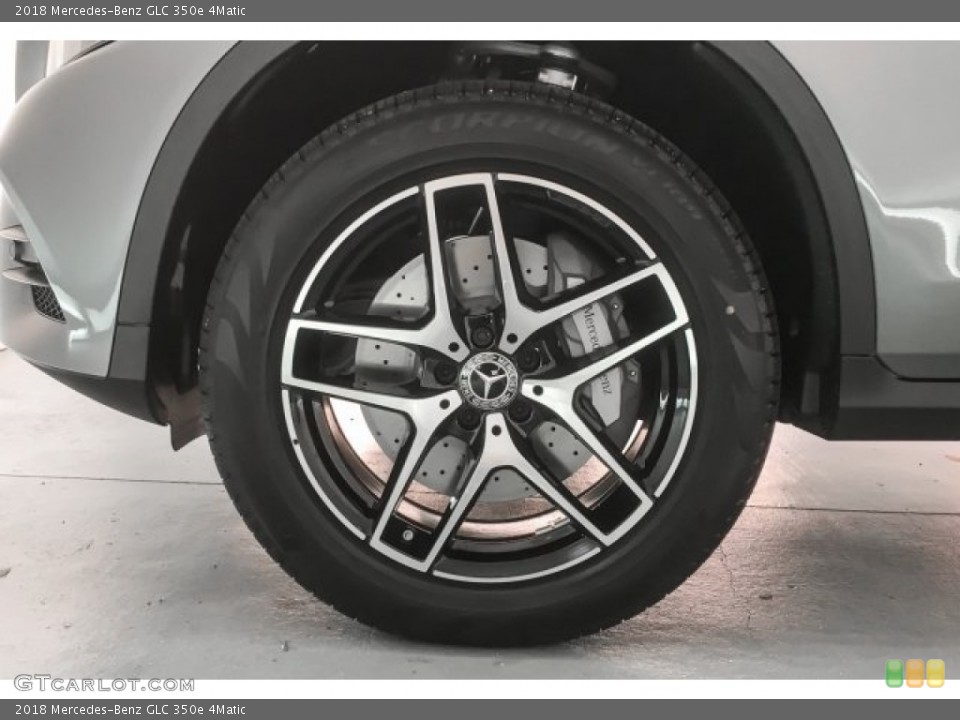 2018 Mercedes-Benz GLC 350e 4Matic Wheel and Tire Photo #125951877