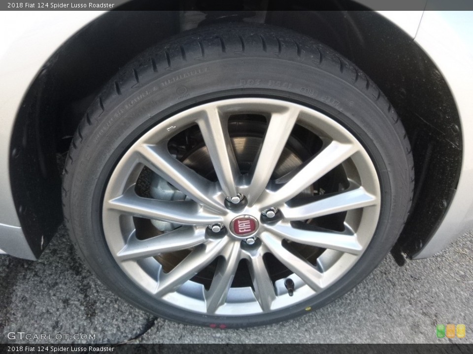 2018 Fiat 124 Spider Lusso Roadster Wheel and Tire Photo #125971238