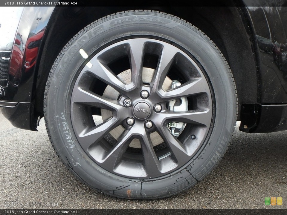 2018 Jeep Grand Cherokee Overland 4x4 Wheel and Tire Photo #125989284