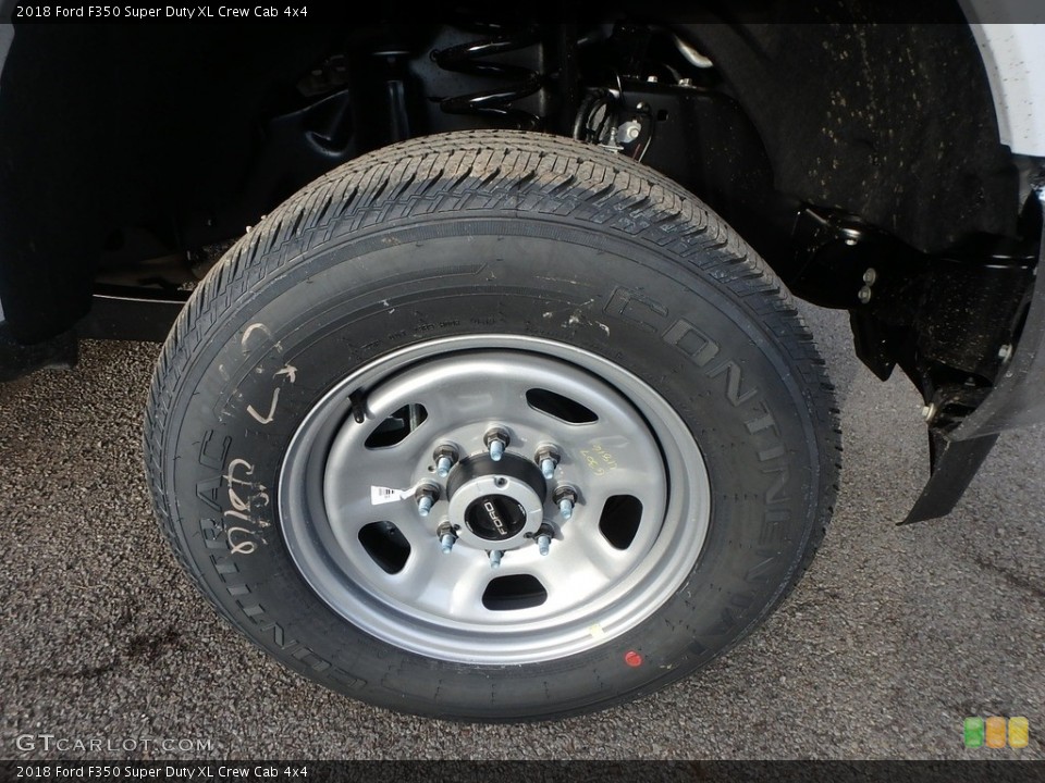 2018 Ford F350 Super Duty XL Crew Cab 4x4 Wheel and Tire Photo #125994420