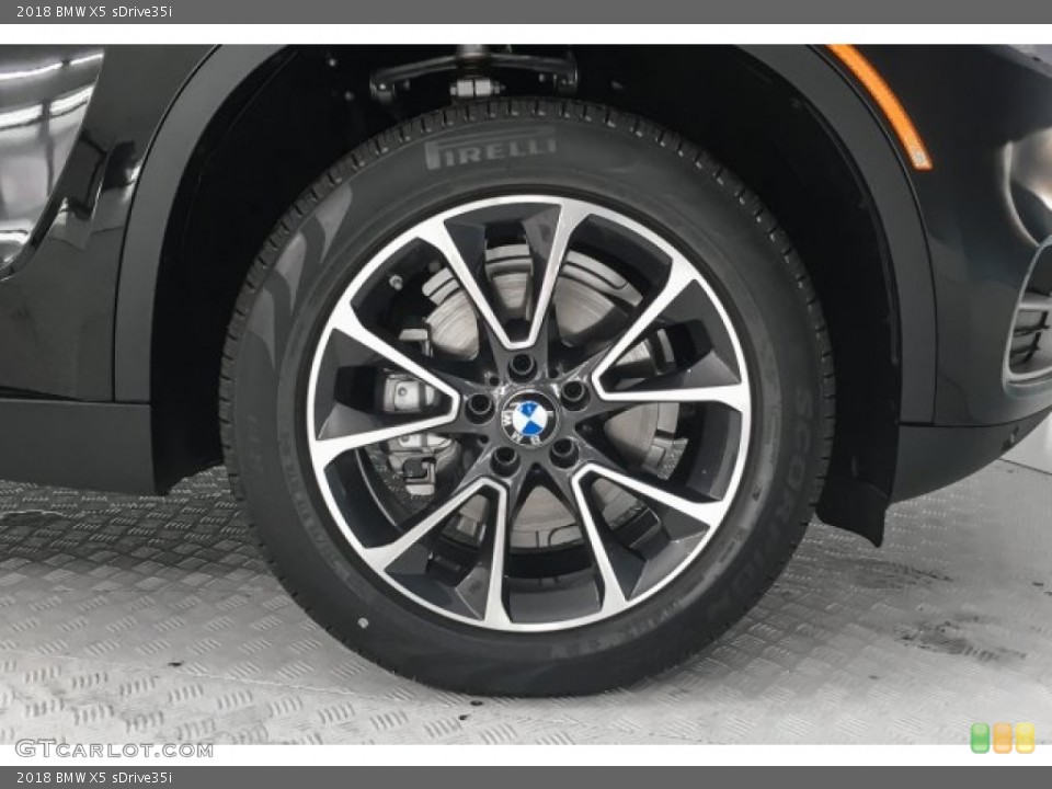 2018 BMW X5 sDrive35i Wheel and Tire Photo #126006299