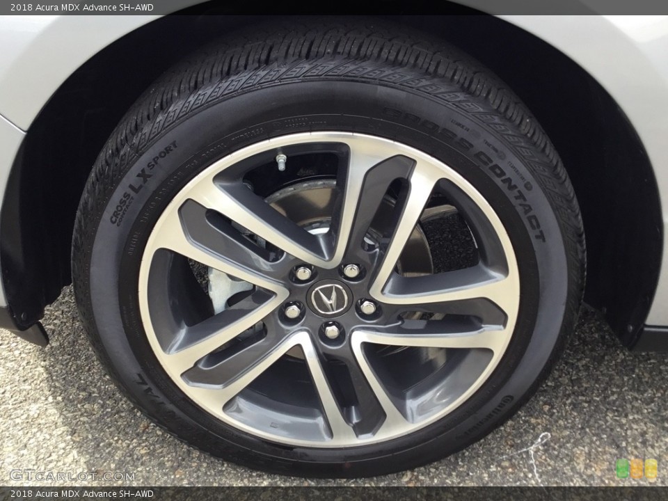 2018 Acura MDX Advance SH-AWD Wheel and Tire Photo #126031475