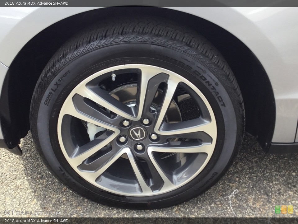 2018 Acura MDX Advance SH-AWD Wheel and Tire Photo #126031505