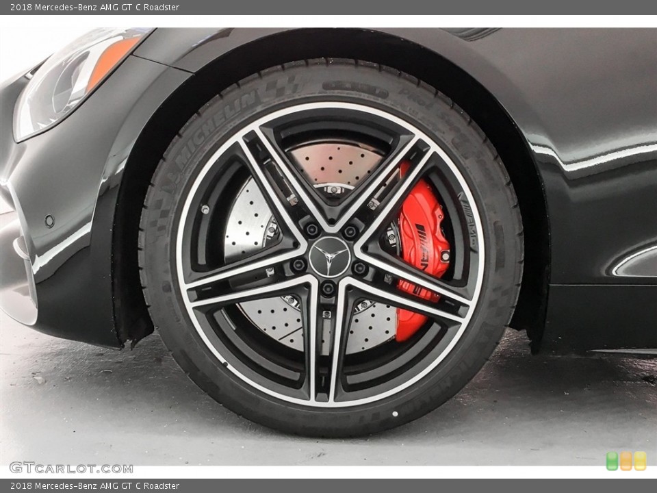 2018 Mercedes-Benz AMG GT C Roadster Wheel and Tire Photo #126038876