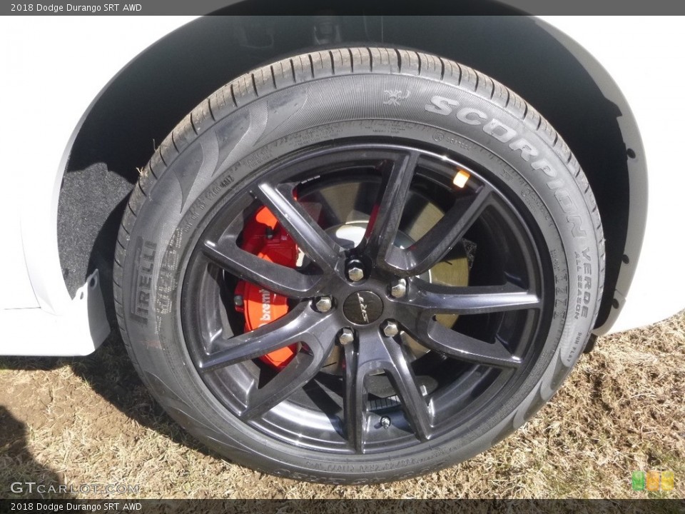 2018 Dodge Durango SRT AWD Wheel and Tire Photo #126102686