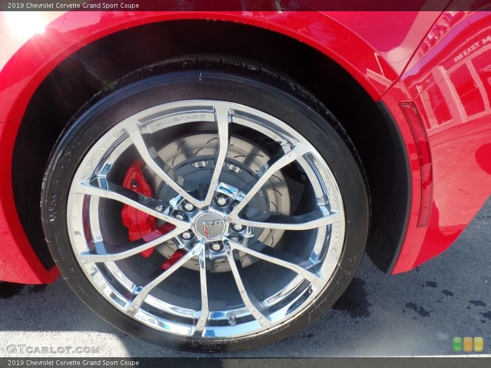 2019 Chevrolet Corvette Grand Sport Coupe Wheel and Tire Photo #126107777