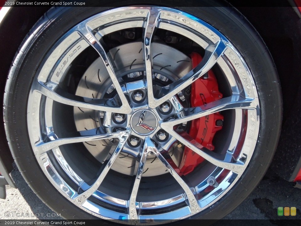 2019 Chevrolet Corvette Grand Sport Coupe Wheel and Tire Photo #126108650