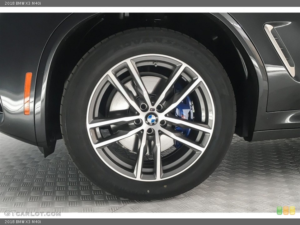 2018 BMW X3 M40i Wheel and Tire Photo #126160281
