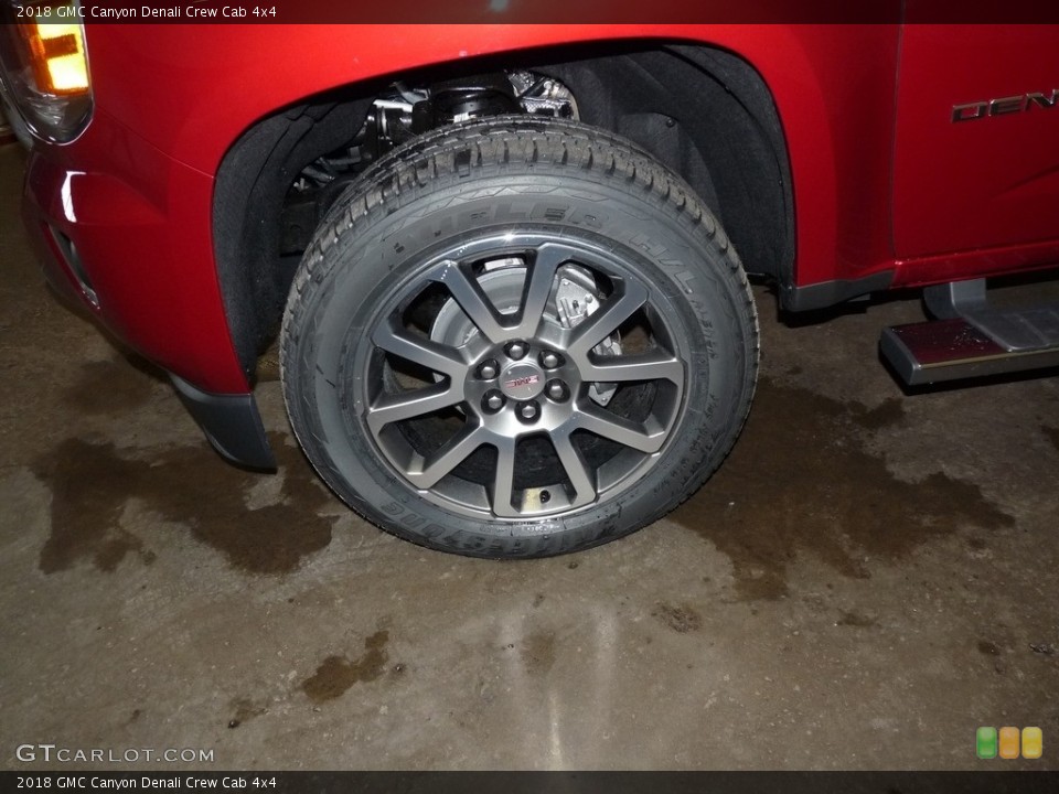 2018 GMC Canyon Denali Crew Cab 4x4 Wheel and Tire Photo #126167517
