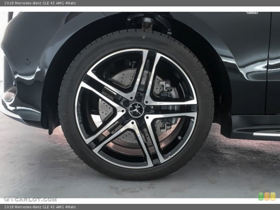 2018 Mercedes-Benz GLE 43 AMG 4Matic Wheel and Tire Photo #126169476
