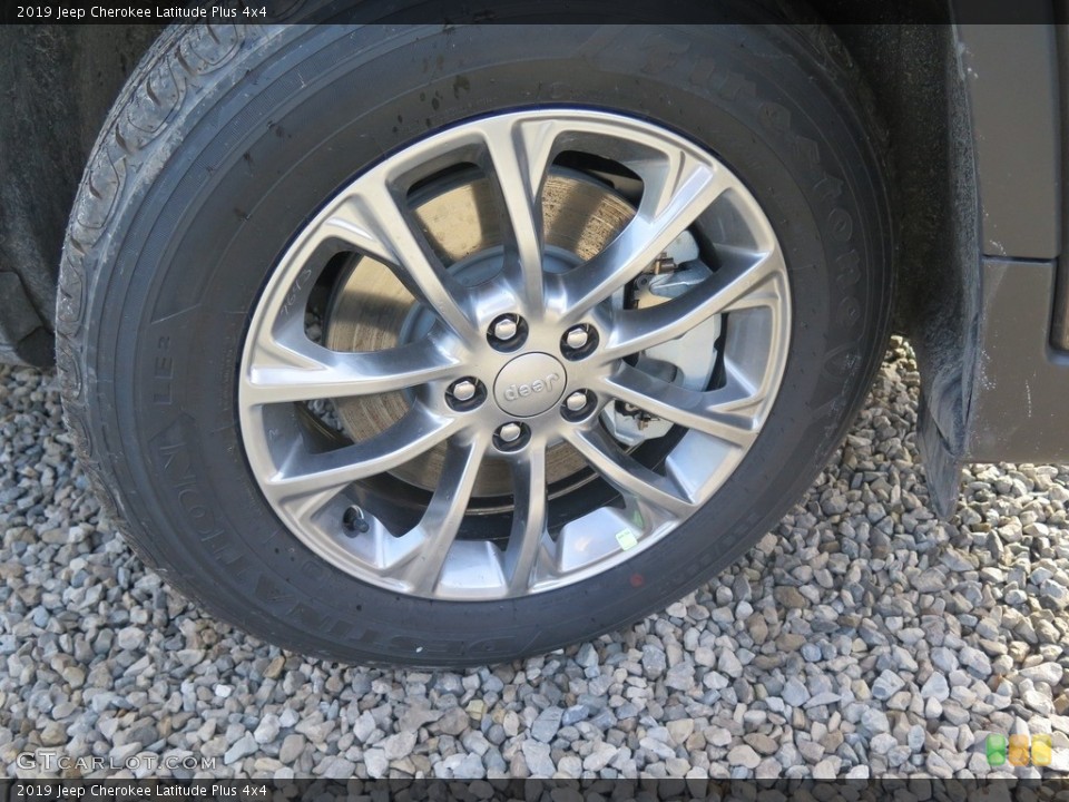 2019 Jeep Cherokee Latitude Plus 4x4 Wheel and Tire Photo #126183060