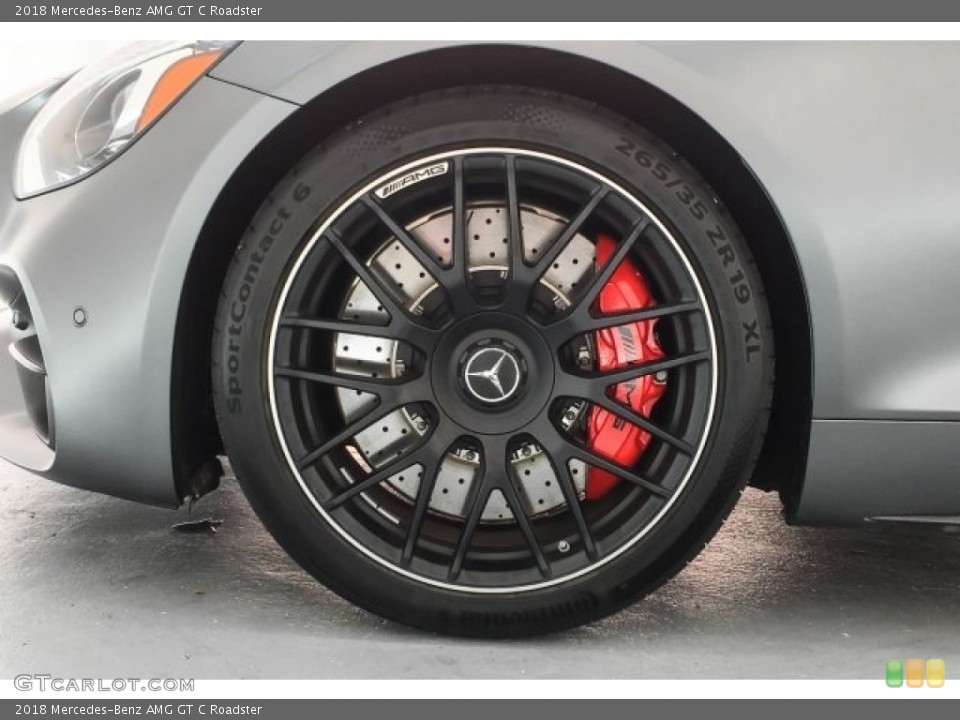 2018 Mercedes-Benz AMG GT C Roadster Wheel and Tire Photo #126196730