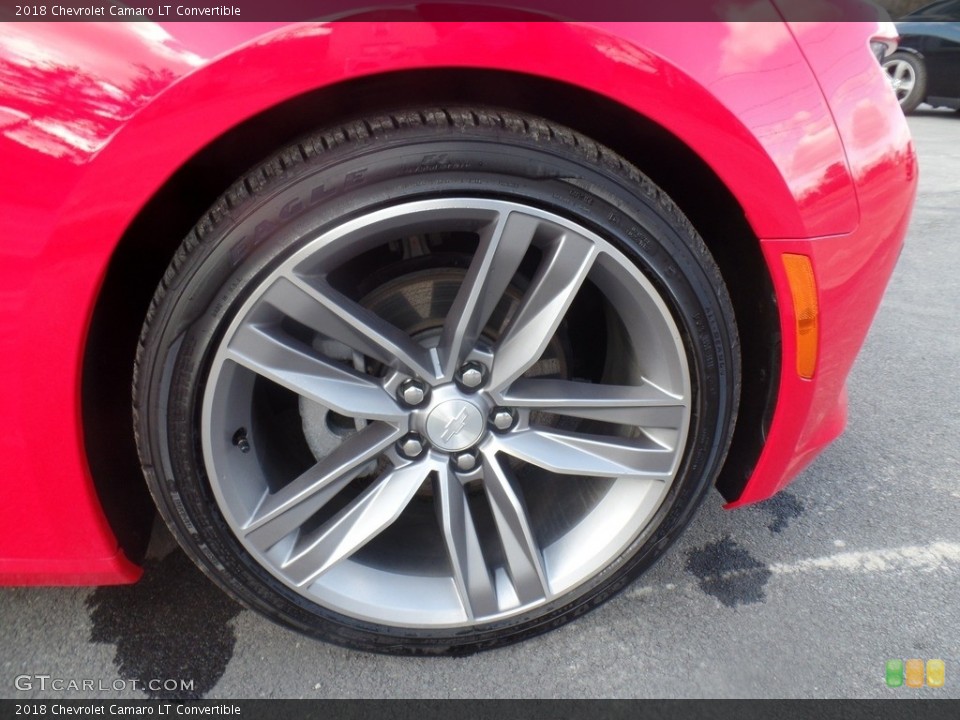 2018 Chevrolet Camaro LT Convertible Wheel and Tire Photo #126203357