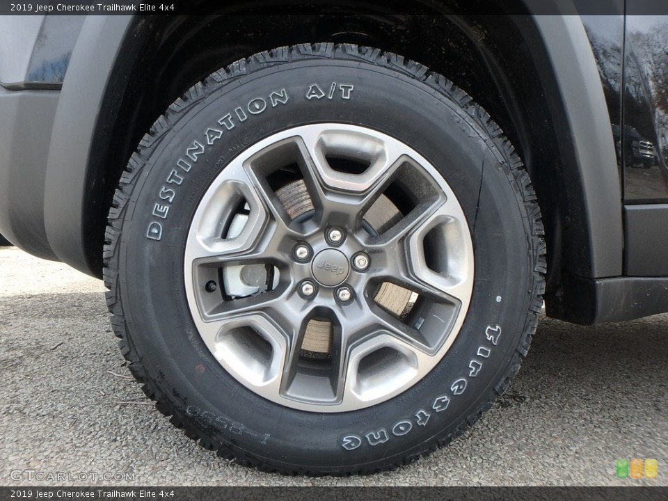 2019 Jeep Cherokee Trailhawk Elite 4x4 Wheel and Tire Photo #126226927