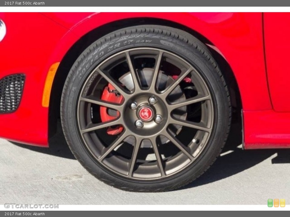 2017 Fiat 500c Abarth Wheel and Tire Photo #126227035