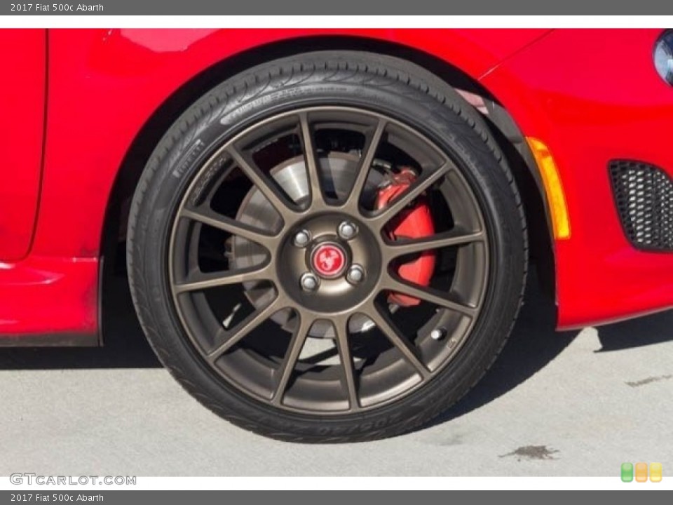 2017 Fiat 500c Wheels and Tires