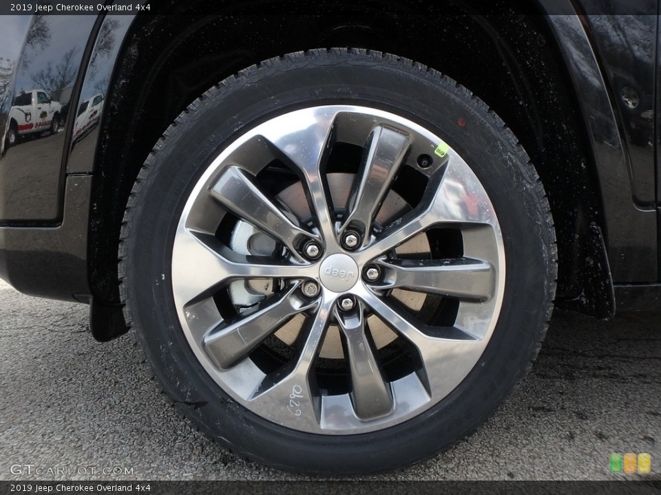 2019 Jeep Cherokee Overland 4x4 Wheel and Tire Photo #126228556