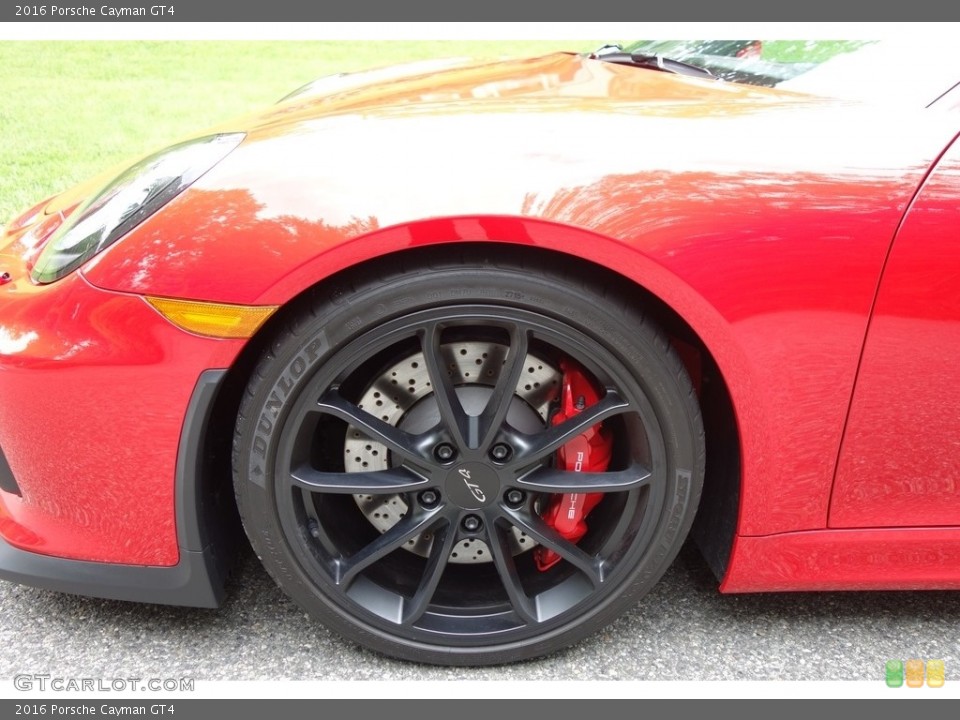 2016 Porsche Cayman GT4 Wheel and Tire Photo #126232176