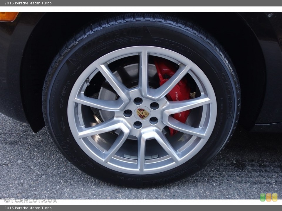 2016 Porsche Macan Turbo Wheel and Tire Photo #126232707