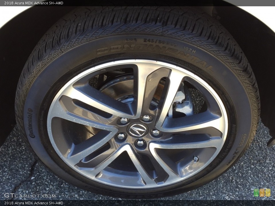 2018 Acura MDX Advance SH-AWD Wheel and Tire Photo #126256207