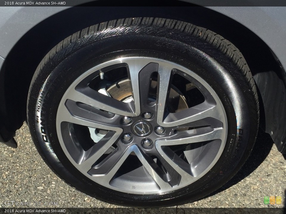 2018 Acura MDX Advance SH-AWD Wheel and Tire Photo #126257191