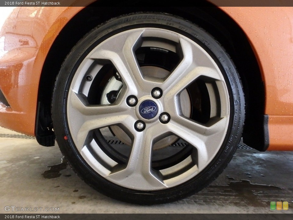 2018 Ford Fiesta ST Hatchback Wheel and Tire Photo #126266506