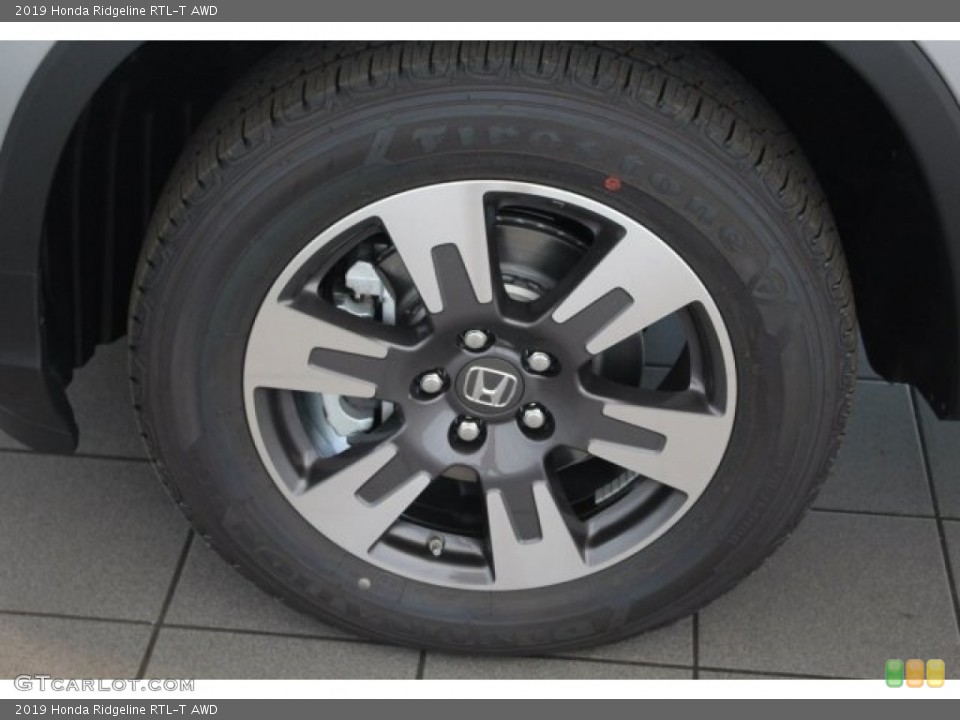 2019 Honda Ridgeline RTL-T AWD Wheel and Tire Photo #126275962