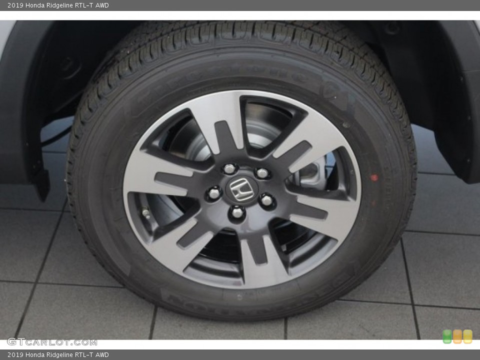 2019 Honda Ridgeline RTL-T AWD Wheel and Tire Photo #126275965