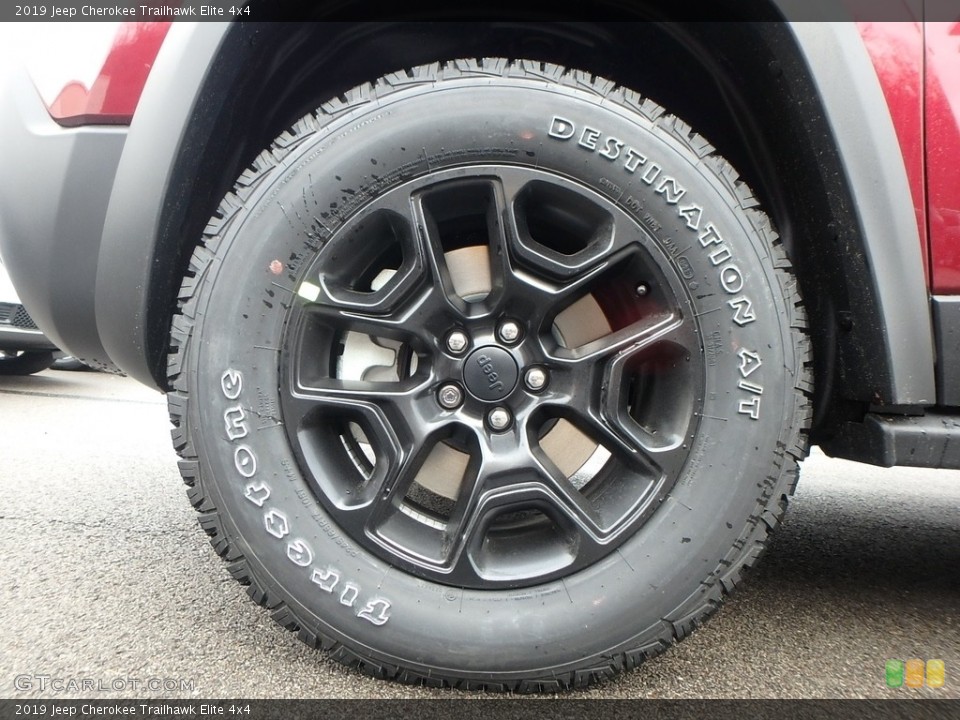 2019 Jeep Cherokee Trailhawk Elite 4x4 Wheel and Tire Photo #126321222