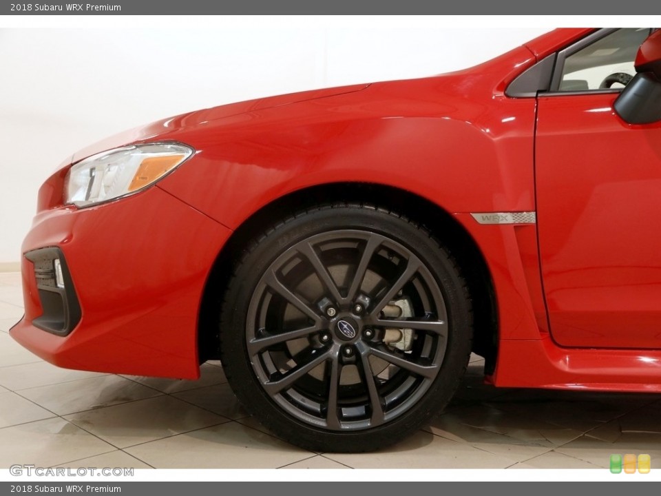 2018 Subaru WRX Premium Wheel and Tire Photo #126325638
