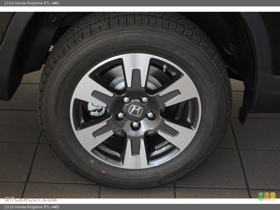 2019 Honda Ridgeline RTL AWD Wheel and Tire Photo #126337826