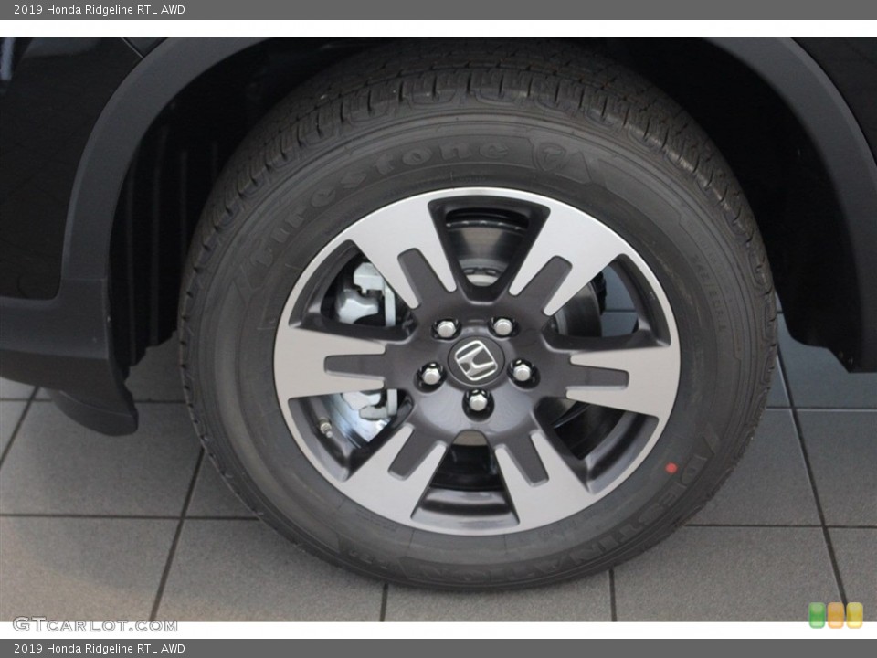 2019 Honda Ridgeline RTL AWD Wheel and Tire Photo #126337859