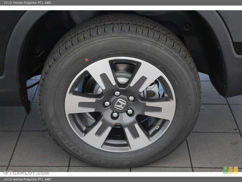 2019 Honda Ridgeline RTL AWD Wheel and Tire Photo #126337886