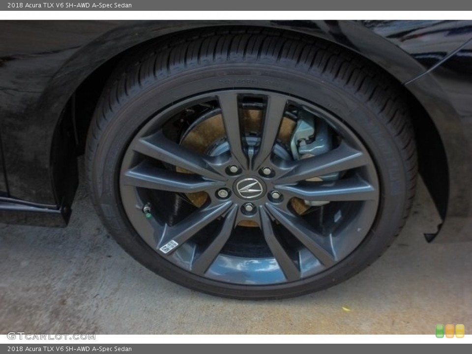 2018 Acura TLX V6 SH-AWD A-Spec Sedan Wheel and Tire Photo #126395439