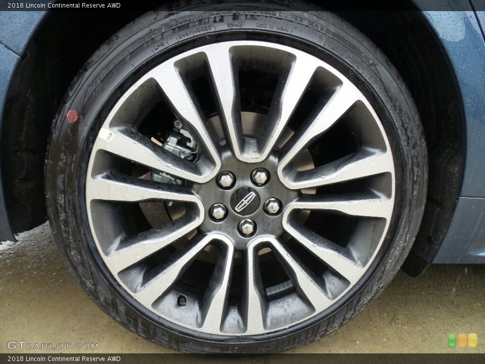 2018 Lincoln Continental Reserve AWD Wheel and Tire Photo #126420757