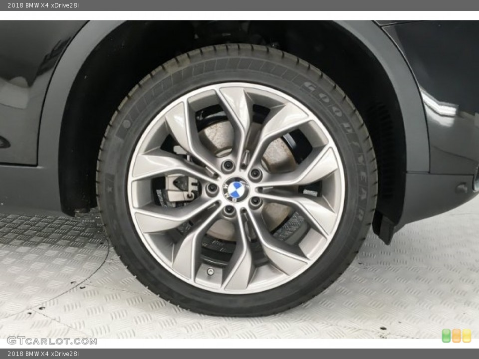 2018 BMW X4 xDrive28i Wheel and Tire Photo #126421516
