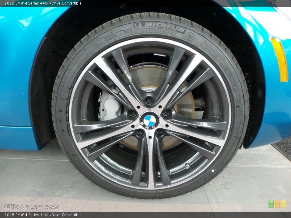 2018 BMW 4 Series 440i xDrive Convertible Wheel and Tire Photo #126425575