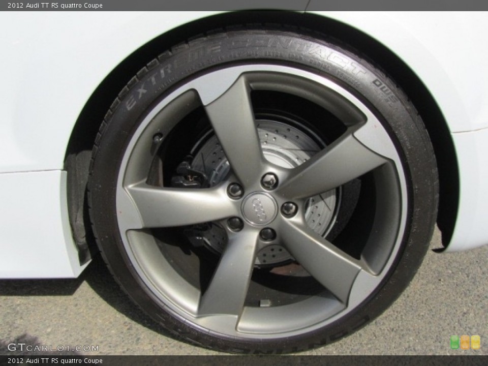2012 Audi TT RS quattro Coupe Wheel and Tire Photo #126451462