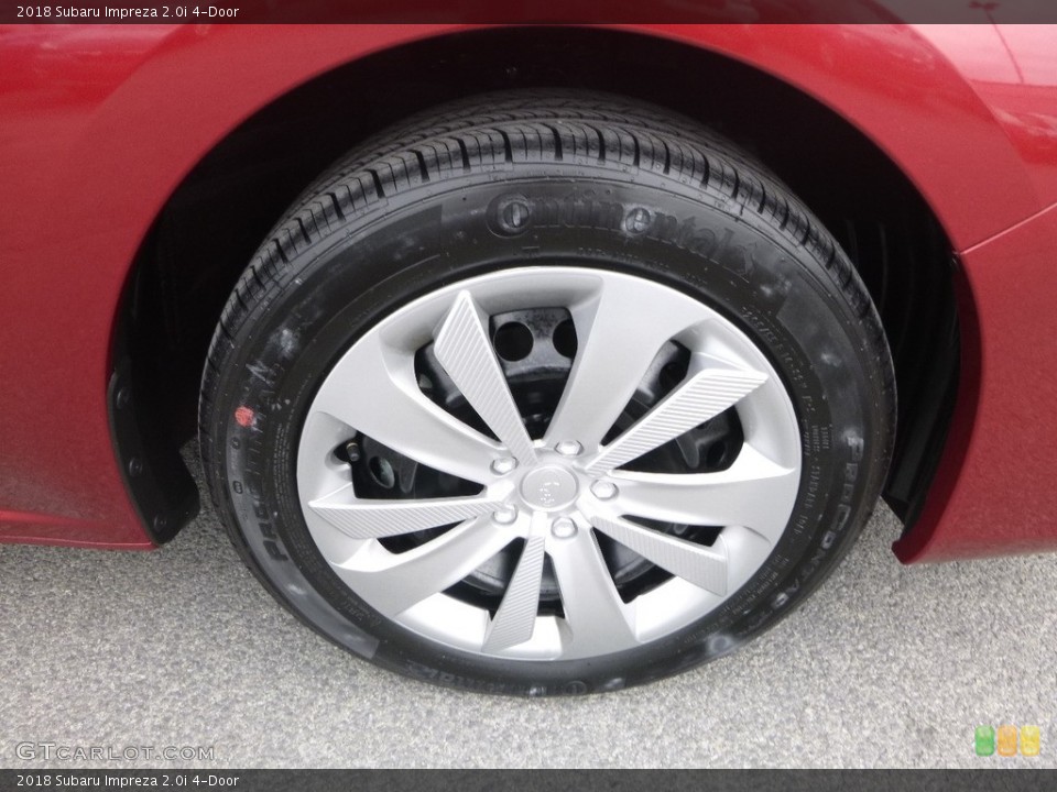 2018 Subaru Impreza 2.0i 4-Door Wheel and Tire Photo #126475265