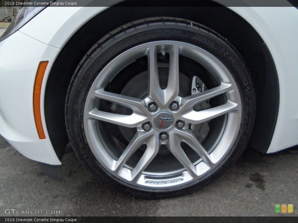2019 Chevrolet Corvette Stingray Coupe Wheel and Tire Photo #126489683