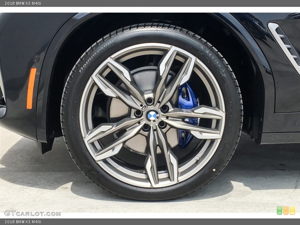 2018 BMW X3 M40i Wheel and Tire Photo #126492752