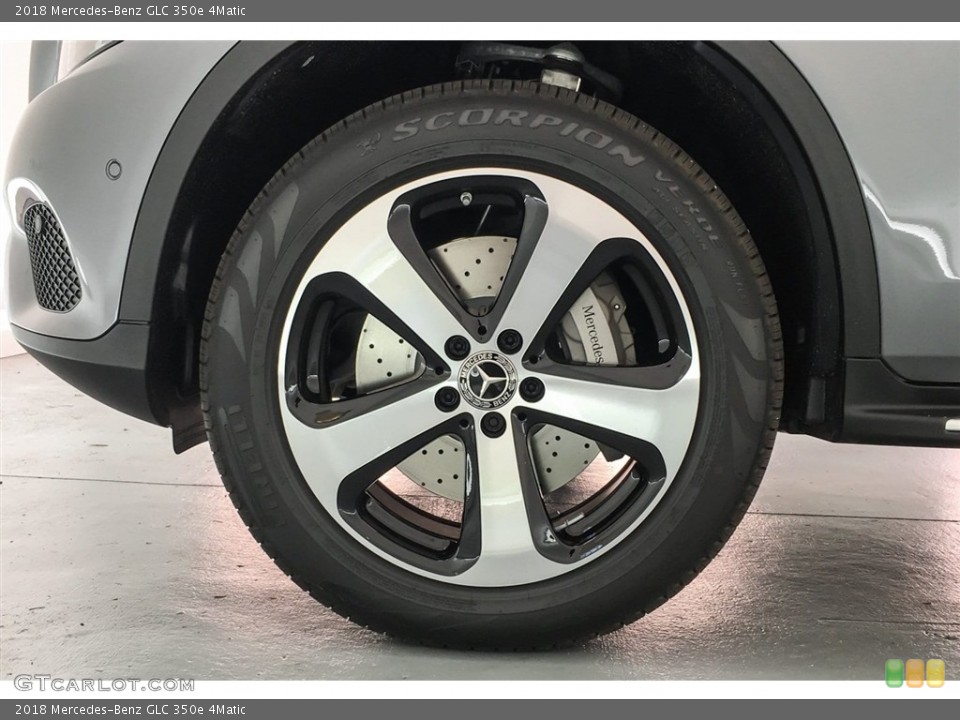 2018 Mercedes-Benz GLC 350e 4Matic Wheel and Tire Photo #126581516