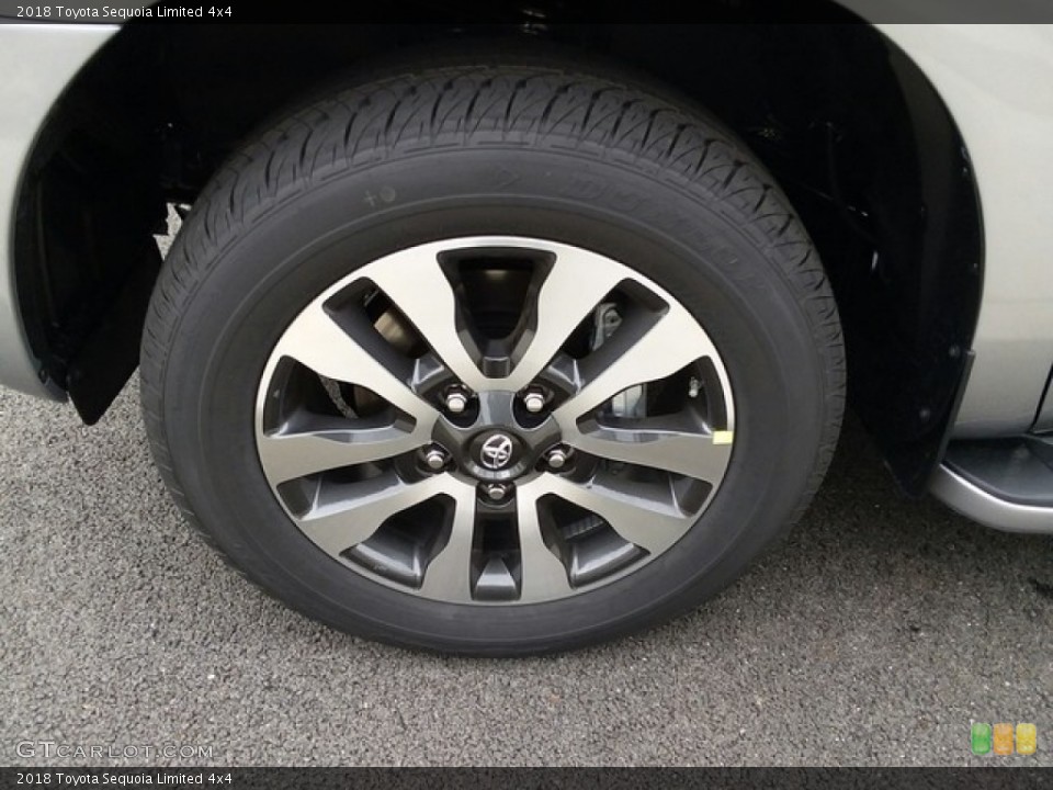 2018 Toyota Sequoia Limited 4x4 Wheel and Tire Photo #126593048