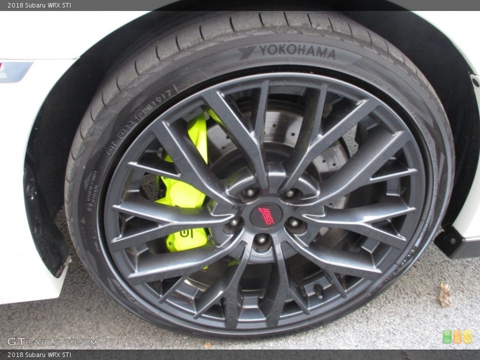 2018 Subaru WRX STI Wheel and Tire Photo #126595022