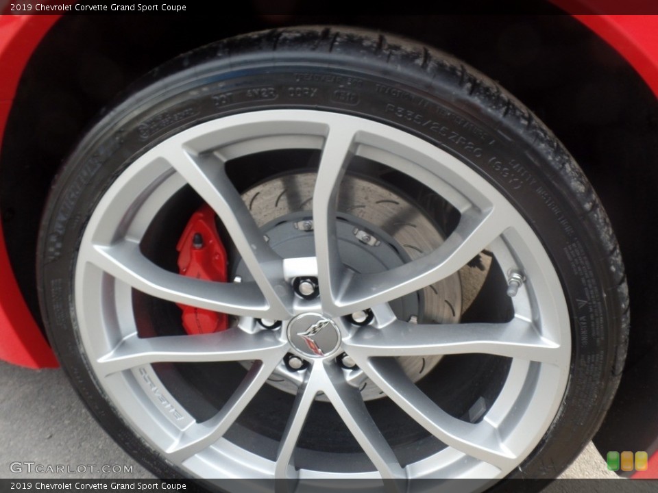 2019 Chevrolet Corvette Grand Sport Coupe Wheel and Tire Photo #126615345