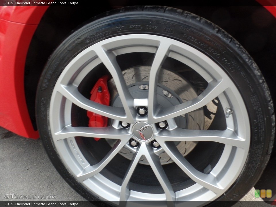 2019 Chevrolet Corvette Grand Sport Coupe Wheel and Tire Photo #126615375