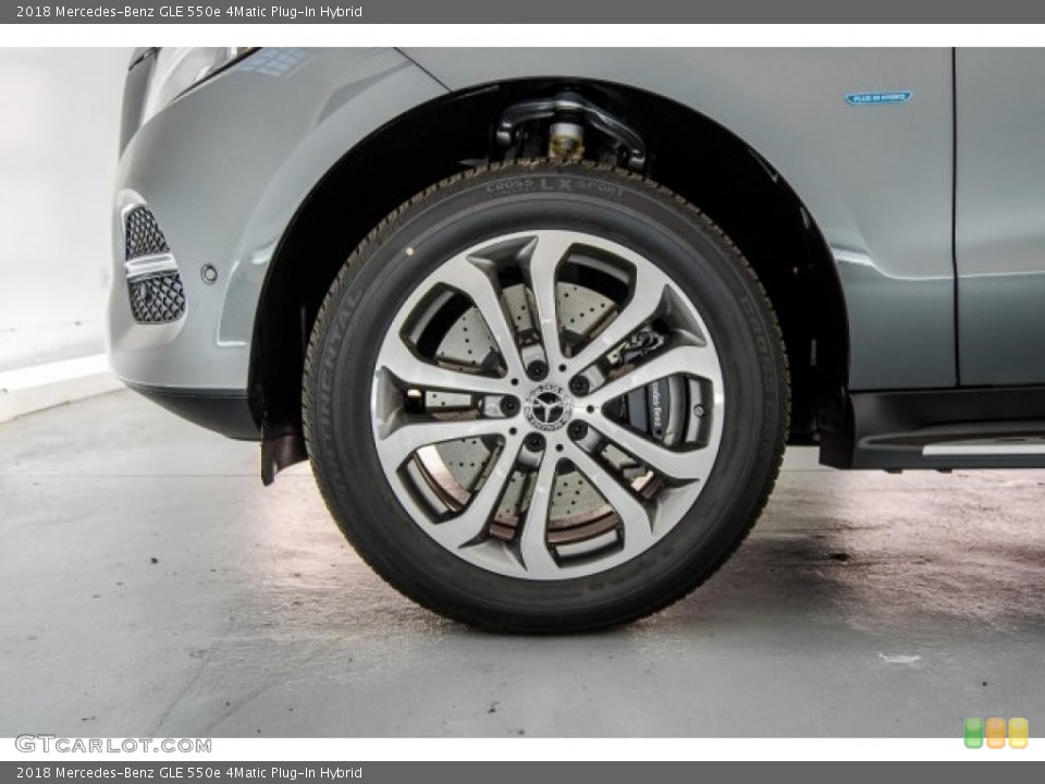 2018 Mercedes-Benz GLE 550e 4Matic Plug-In Hybrid Wheel and Tire Photo #126627237