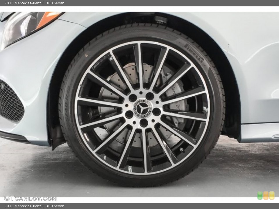 2018 Mercedes-Benz C 300 Sedan Wheel and Tire Photo #126643016