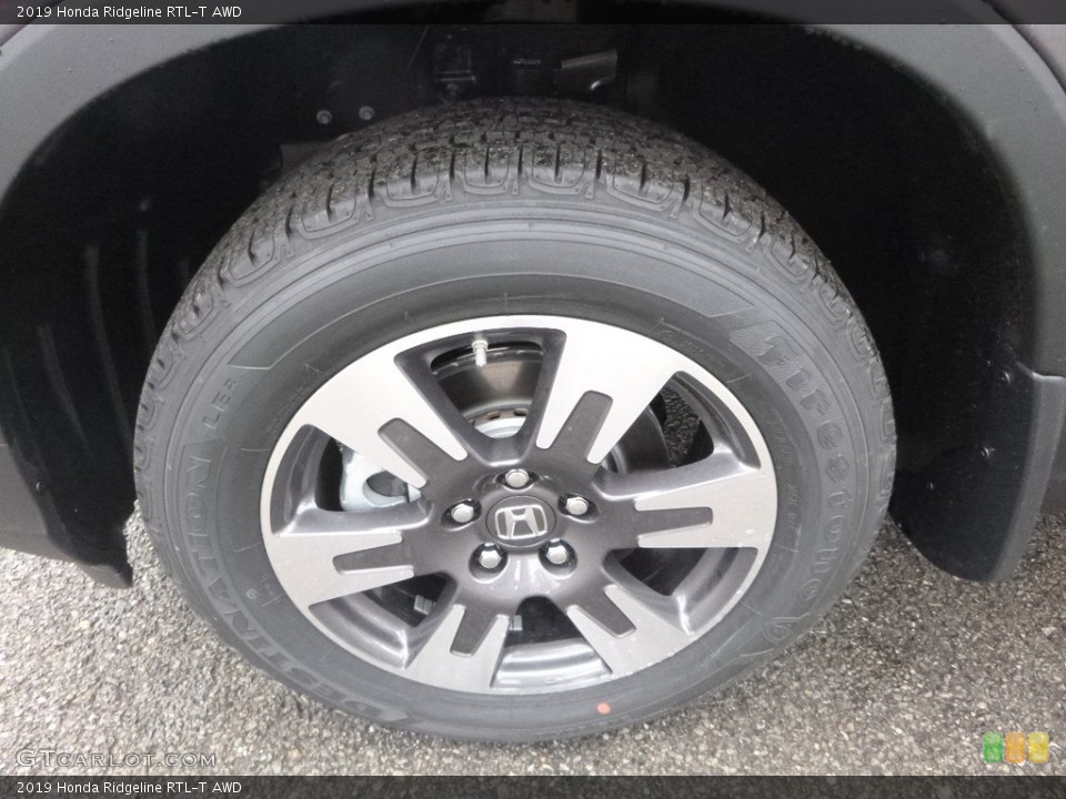 2019 Honda Ridgeline RTL-T AWD Wheel and Tire Photo #126652832